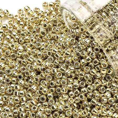 TOHO Round Seed Beads, Japanese Seed Beads, (PF557) Permafinish Opaque ...