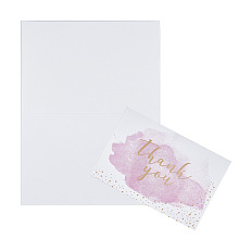 CRASPIRE Envelope and Thank You Cards Sets, for Mother's Day Valentine's Day Birthday Thanksgiving Day, Mixed Color, 11x16x0.03cm; 20x15x0.04cm