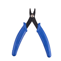PandaHall Elite 1 Pack 65# Steel Jewelry Bead Crimper Tools Crimping Press Plier 130x84mm for Jewelry Making DarkBlue