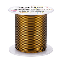 Copper Wire, for Wire Wrapped Jewelry Making, Antique Bronze, 20 Gauge, 0.8mm; about 30m/roll