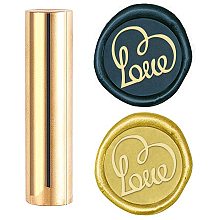 CRASPIRE Wax Seal Stamp Love, Sealing Wax Stamps Heart Mini Brass Stamp Gun Wax Seal 15mm for Envelope Invitation Wedding Embellishment Bottle Decoration