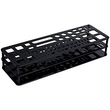 OLYCRAFT Gundam Mold Making Tools Storage Box Tool Organizer Box, 63 Holes Shelf Craft Tools Rack Stand for Tools Storage