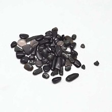 Honeyhandy Natural Obsidian Chip Beads, No Hole/Undrilled, 3~9x1~4mm