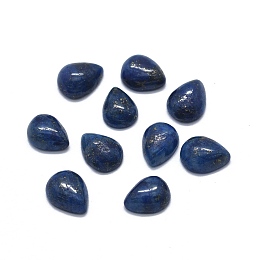 Honeyhandy Natural Lapis Lazuli Cabochons, teardrop, 8x6x3mm