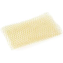 OLYCRAFT 1.1 Yard Gold Veil Neting Fabrics 9.4~9.8 Inch Wide Bridal Wedding Veil Net Birdcage Veil Netting Fascinator Millinery Netting Fabric Mesh Fabric for Bride's Headdress Veil Making