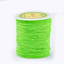 Honeyhandy Nylon Thread, Lawn Green, 1.5mm, about 120.29 yards(110m)/roll