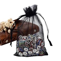 Details about   20pcs Premium Organza Bags Rectangle Jewellery Pouches Wedding Favor 9x12cm 