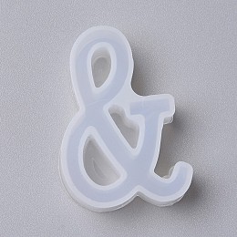 Honeyhandy Silicone Molds, Resin Casting Molds, For UV Resin, Epoxy Resin Jewelry Making, And Symbol, White, 4.2x3x1.1cm