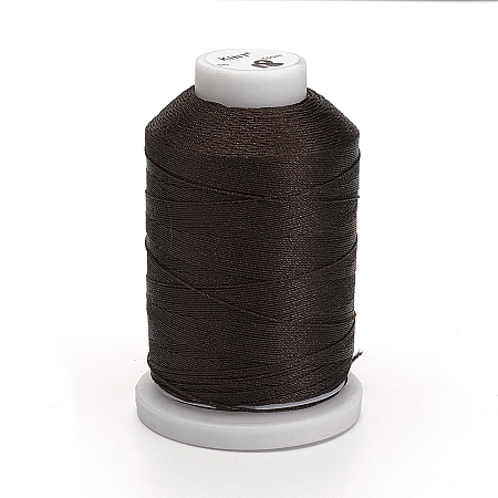 Honeyhandy Nylon Thread, Sewing Thread, 3-Ply, Coffee, 0.3mm, about 500m/roll
