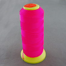 Honeyhandy Nylon Sewing Thread, Fuchsia, 0.2mm, about 800m/roll