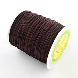 Honeyhandy Nylon Thread, Coconut Brown, 1mm, about 153.1 yards(140m)/roll