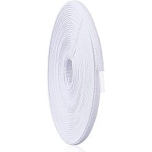 PandaHall Elite 12 Yards Cotton Covered Boning Roll White Sew-Through Low Density Boning 11mm Wide Cotton Boning for Wedding Dress Nursing Caps Corset Bridal Gowns Swimwear Hats Handbags