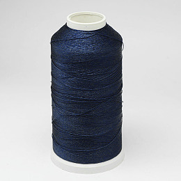 Honeyhandy Nylon Thread, For Tassel Making, Prussian Blue, 0.3mm, about 1093.61 yards(1000m)/roll