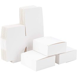 PandaHall Elite 30 Pack Soap Box Homemade Soap Packaging Cardboard Box Packing Boxes for Soap Making Supplies Treat Boxes Gift Packaging Boxes, Favor Treat Boxes, 3.5 x 3.5 x 1.5"