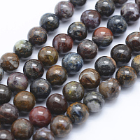 ARRICRAFT Natural Pietersite Beads Strands, Round, 8mm, Hole: 1mm, about 47pcs/strand, 15.7 inches(40cm)