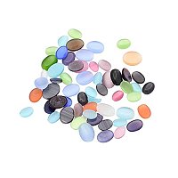 ARRICRAFT 1 Bag (About 200g) Mixed Oval Cat Eye Cabochons for Jewelry Making, 6~8x4~6x2~2.5mm
