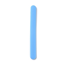 Honeyhandy Silicone Stirring Rods, For UV Resin, Epoxy Resin Jewelry Making, Deep Sky Blue, 16x1.5x0.6cm