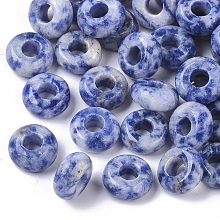 Arricraft Natural Wood European Beads, Spray Painted, Barrel, Lead Free, Large Hole Beads, Mixed Color, 17x11.5~12mm, Hole: 4mm, about 925pcs/500g