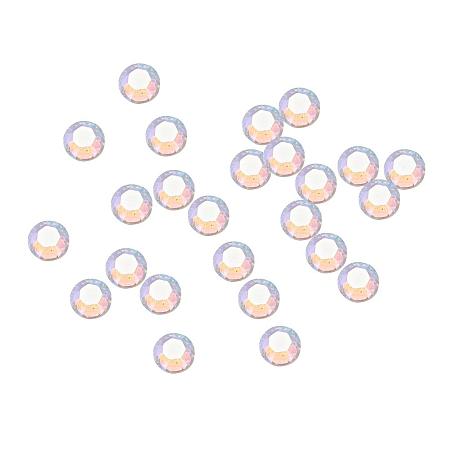 ARRICRAFT 3000pcs Half Round/Dome 5mm Crystal Faceted AB Resin Flatback Rhinestone for Nail Art Makeup Body Scrapbooking, Mixed Colors