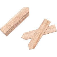 AHANDMAKER Wood Plant Garden Markers, 20 Pcs Wooden Plant Labels, Sturdy Herb Markers for Outdoor Garden or Potted Plants