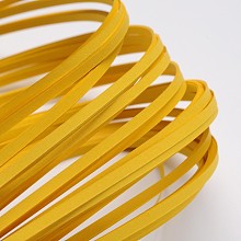 Honeyhandy Quilling Paper Strips, Goldenrod, 390x3mm, about 120strips/bag