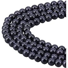 CHGCRAFT 260Pcs Round Beads Natural Beads Polished Beads for Craft DIY Jewelry Making Beads Garland Mixed