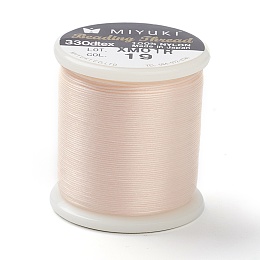 Black Miyuki Nylon Beading Thread / 50m - 55 Yard Roll / for bead