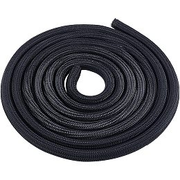 SUPERFINDINGS 1Pcs 19.68Ft Black Cord Protector Winding Pipe Spiral Cable Sleeve Cable Wrap Cover Cord Management for TV Computer Office Theater