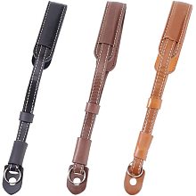 OLYCRAFT 3pcs Camera Hand Wrist Strap PU Leather Camera Wrist Strap Universal Camera Hand Wristlet Straps Adjustable Camera Strap for Mirrorless Cameras and Small Digital Camera - 3 Colors