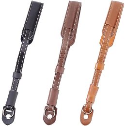 OLYCRAFT 3pcs Camera Hand Wrist Strap PU Leather Camera Wrist Strap Universal Camera Hand Wristlet Straps Adjustable Camera Strap for Mirrorless Cameras and Small Digital Camera - 3 Colors