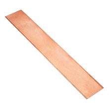 OLYCRAFT Copper Flat Bar 12.2x1.9x0.1 Inch T2 Copper Bus Bar Copper Flat Sheet Pure Cu Copper Sheet Red Copper Flat Bus Rectangle Bar for Jewelry DIY Craft Making Battery Connection