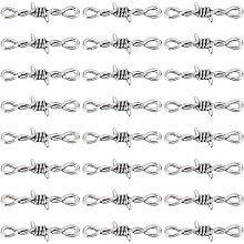 SUNNYCLUE 1 Box 60Pcs Knot Charms Bulk Infinity Link Charm Tibetan Style Celtic Symbol Love Hope Charm Connector Charms for Jewelry Making Charms DIY Necklace Earring Crafts Women Adults Supplies