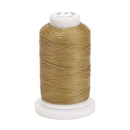 Honeyhandy Waxed Polyester Cord, Flat, Goldenrod, 1mm, about 76.55 yards(70m)/roll