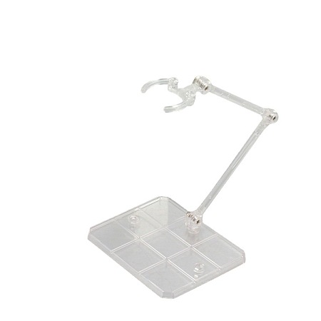 FINGERINSPIRE Plastic Model Supports, Model Display Base, Clear, 92.5x73x4.5mm