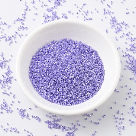 MIYUKI® Delica Beads, Japanese Seed Beads, 11/0, (DB0249) Purple Ceylon, 1.3x1.6mm, Hole: 0.8mm,2000pcs/10g