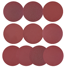 Sanding Discs, with Adhsive Back, for Sanding Grinder Polishing Accessories, Brown, 100pcs/set