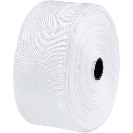 OLYCRAFT 54 Yard Fiberglass Cloth Tapes 1.8 Inch Wide Glass Fiber Mesh Joint Tape Plain Weave Reinforcement Heat-Resistance and Insulation- White