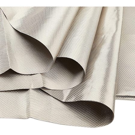 GORGECRAFT EMF Protection Fabric, EMI, RF & RFID Shielding Nickel Copper Fabric 42.71x41.92 inch Faraday Fabric Shielding Rating from 10khz to 30Ghz
