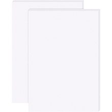 Silicone Single Side Board, with Adhesive Back, Rectangle, White, 30x21x0.2cm