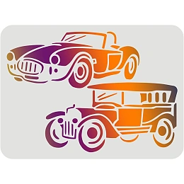 FINGERINSPIRE Car Stencil 11.7x8.3inch Sport Car Stencil Reusable Roadster Painting Template for Decoration Classic Cars Drawing Stencil Car Stencil for Painting on Wood, Fabric, Paper, Wall