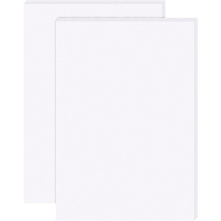 Silicone Single Side Board, with Adhesive Back, Rectangle, White, 30x21x0.2cm