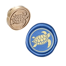 CRASPIRE Wax Seal Stamp Head Tortoise Replacement Sealing Brass Stamp Head Olny for Embellishment of Envelope Invitations Wedding Wine Package Scrapbooks Parcels Gift Party Greeting Cards