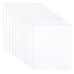 Olycraft PMMA Silce, Moisture-proof Board, Rectangle, Clear, 30x25x0.04cm