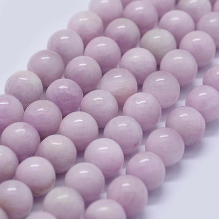 Arricraft Natural Kunzite Beads Strands, Spodumene Beads, Grade AAA, Round, 8mm, Hole: 0.8mm, about 49pcs/strand, 15.5 inches