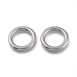 Honeyhandy 304 Stainless Steel Linking Rings, Round Ring, Stainless Steel Color, 20x3mm, 14mm inner diameter