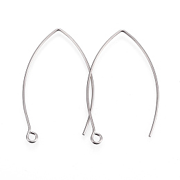 All in One Stainless Steel French Earwire Hooks Large Loop 5mm
