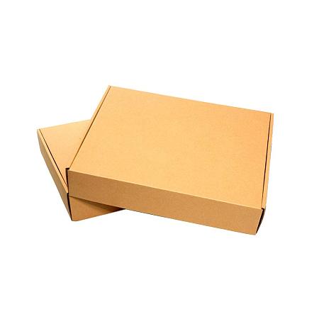 NBEADS 10PCS Recycled Gift Boxes - 150x150x50mm Kraft Brown Paper Box Cardboard Folding Boxes with Lids for Party, Wedding, Gift Wrap