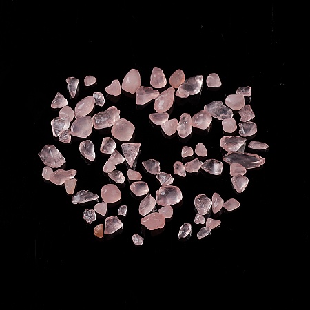 Honeyhandy Natural Rose Quartz Chip Beads, No Hole/Undrilled, 3~7x2~6x1.5~5mm