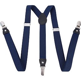 GORGECRAFT Y Shaped Suspenders Clothing Accessories Wedding Sets Adjustable Brace Polyester Elastic