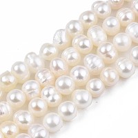 Arricraft Natural Cultured Freshwater Pearl Beads Strands, Potato, 5~7x5~5.5x4~5mm, Hole: 0.5mm, about 70~71pcs/strand, 13.78 inch(35cm)~13.98 inch(35.5cm)